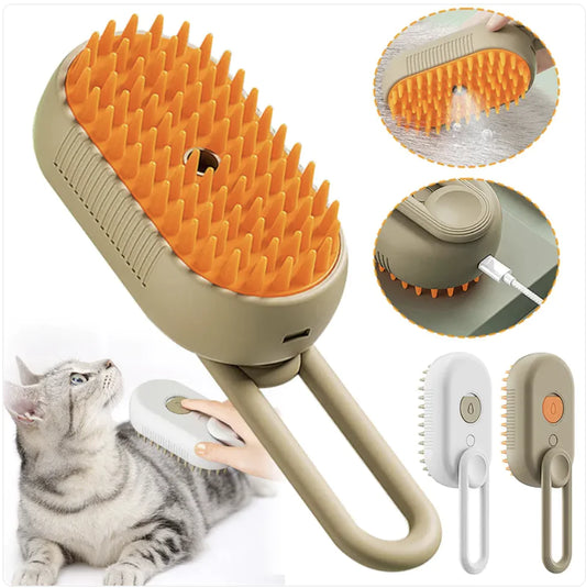 SteamGroom 3-in-1 Pet Brush